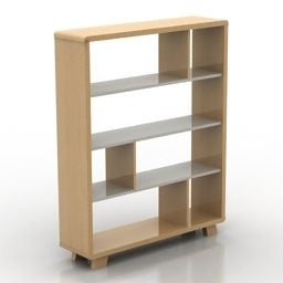 Bookcase Rack 3d model