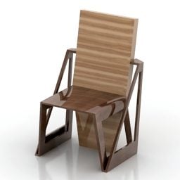 3d модель вуличного розкладного крісла