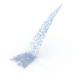 Fountain Water Particle 3d-modell