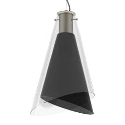 Ceiling Lamp Glass Shade 3d model