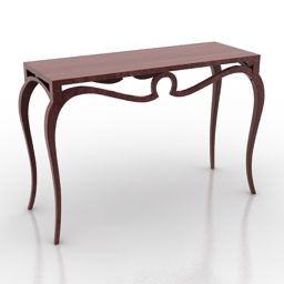 Small Table Vintage Style 3d model
