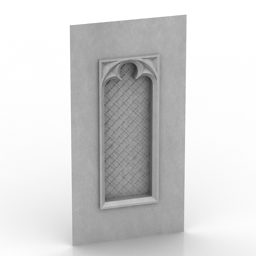 Arc Hold On Wall Decoration 3d model