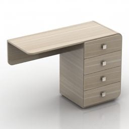 Luxurious Chair Table Set 3d model