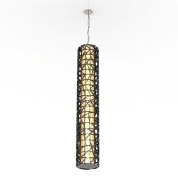 Ceiling Lamp Fredrick Cylinder Shade 3d model