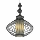 Wire Shade Ceiling Lamp Antique Style