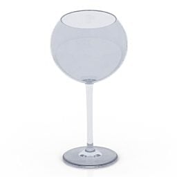 Wine Glass Cup 3d model