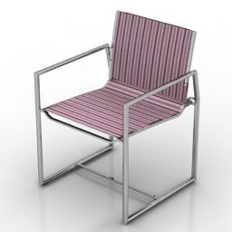قاب آهنی صندلی اداری مدل سه بعدی