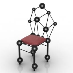 简单的木椅3d模型