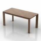 Table Rectangulaire Style Moderne