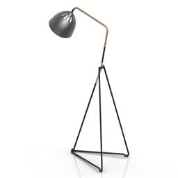 Modernism Torchere Lamp 3d model