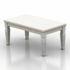 Antique Table White Color