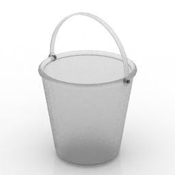 塑料桶3d模型