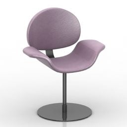 바 의자 튤립 모양 3d 모델