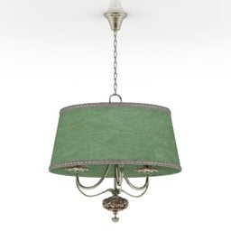 Boutique Brass Ceiling Lamp 3d model