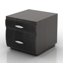 Black Walnut Nattduksbord 3d-modell