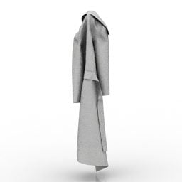Bath Coat 3d model