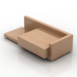 Stool Table 3d model