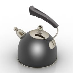 Чайник плита 3d модель