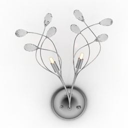 Sconce Lamp Wire Arm 3D-malli