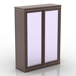 Wardrobe Mirror Door 3d model
