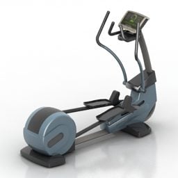 Mô hình 3d thiết bị tập thể dục xe đạp