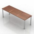 Modernism Rectangular Table Wooden