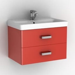 Håndvask på kabinet 3d model