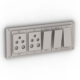 Switch Board Set 3d model