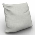Realistic Textile Pillow Furniture