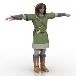 Boy Zelda Character