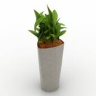 Minimalist Potted Plant