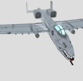 Aircraft A-10 Thunderbolt 3d model