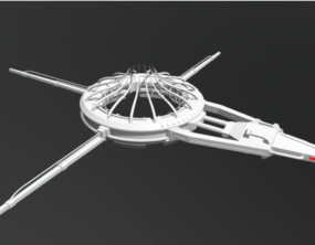 İzci Uzay Aracı 3D modeli