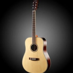 Guitarra Bajo modelo 3d