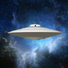 Främmande Ufo rymdskepp