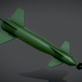 3д модель американской бомбы Gbu