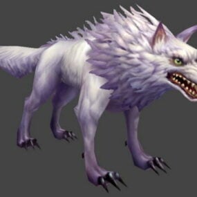 动物狼3d模型
