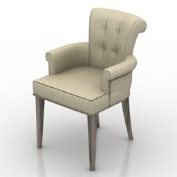 3д модель антикварного кресла Эйхгольца
