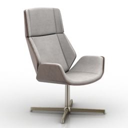 Office Armchair Lounge Boss 3d model
