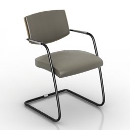 Krzesło biurowe Partout Model 3D