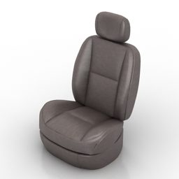 Furniture Armchair Car 3d model