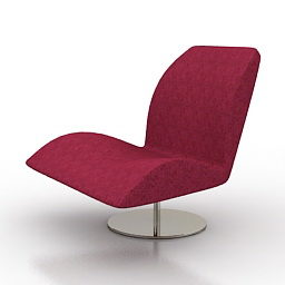 Fotel Modernizm Model 3D