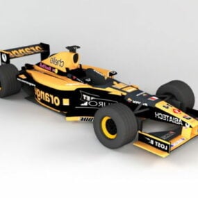 F1 カー アローズ 2001 3D モデル