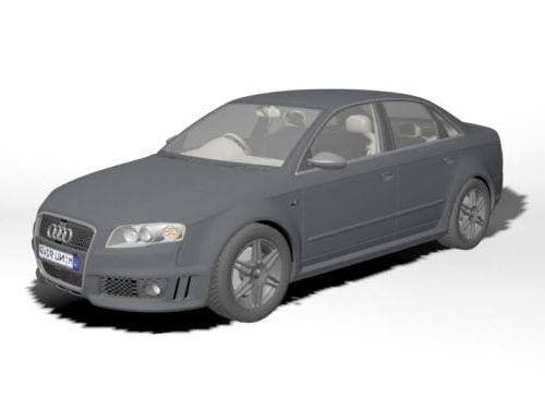 Coche Audi Rs4 gris