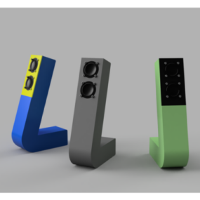オーディオスピーカーの印刷可能な3Dモデル