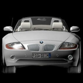 BMW Z4 RoXNUMXadster Converteerbare auto 3D-model