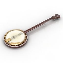 Banjo Instrument 3d model