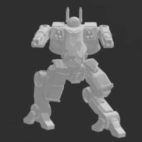 3D model postavy Battletech Robot