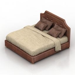 Bed Mensfield Design 3d model