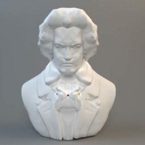 Beethoven Bust 3d model
